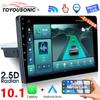 Car Radio 1 Din 10 Inch Wireless Carplay Android Auto GPS Navigator Multimedia Player Wi-Fi FM BT Car Stereo