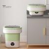 12L Large Capacity Portable Folding Washing Machine Semi-Automatic Timer Function Lightweight Compact Design Underwear Socks Washer