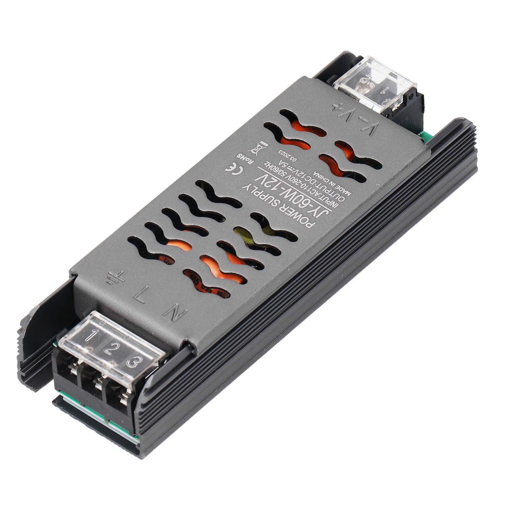 LED Power Supply Driver DC 12V 60W Constant Voltage Transformer for Strip Light Engineering Project