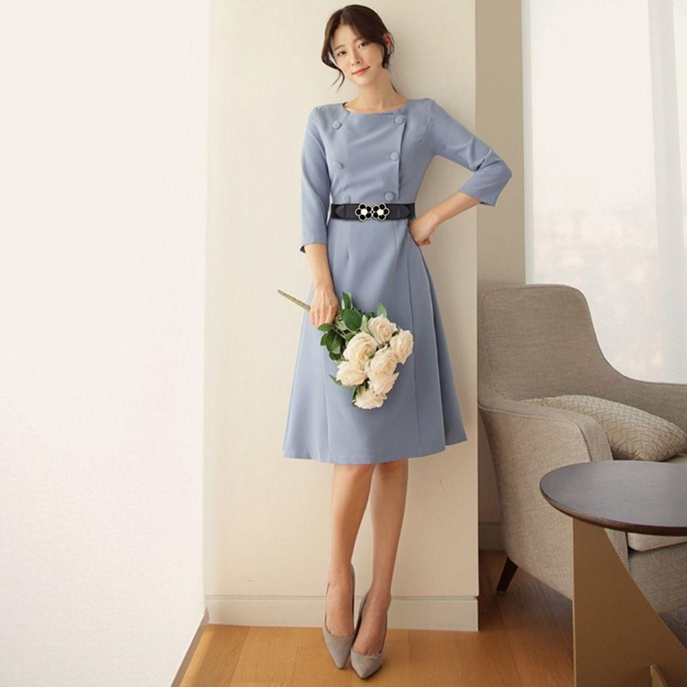 Elastic Buckle Wide Waist Belt Clothing Supplies Dress Strap Retro Waistband Women