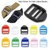 10pcs 32*20mm Ladder Lock Slider Hot Sale Plastic Tactical Accessories Tri Glide Buckle 10 Colors Adjust Buckles Outdoor Tool