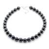 4A Natural Stone Blue Tiger Eye Bead Necklace 12mm A Power Stone That Brings You Luck with Money and [Ishiki] Work! [n167]