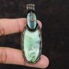 Chrysoprase Pendant Copper Wire Wrapped Pendant Labradorite Pendant Gift For Her Handmade Pendant Copper Wire Wrap Jewelry Gemstone Pendant