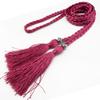Women's Belt Woven Tassel Waist Strap Student Belt Thin Waist Chain Bow Rope Skirt Knotted Decorative Korean Style
