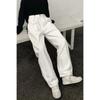 2022 Autumn Winter Fashion Korean Stytle Casual High Street Wide Leg Pant Women Jeans High Waist Harajuku Slouchy Straight Pants