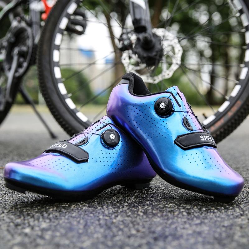 Manufacturer's New Road Bike Cycling Shoes Breathable Lock Shoes Outdoor Sports Equipment Comfortable and Quick Drying