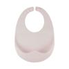 Yekko Mom Jelly Silicone Bib, Baby Pink, 1 Piece, 1 Piece