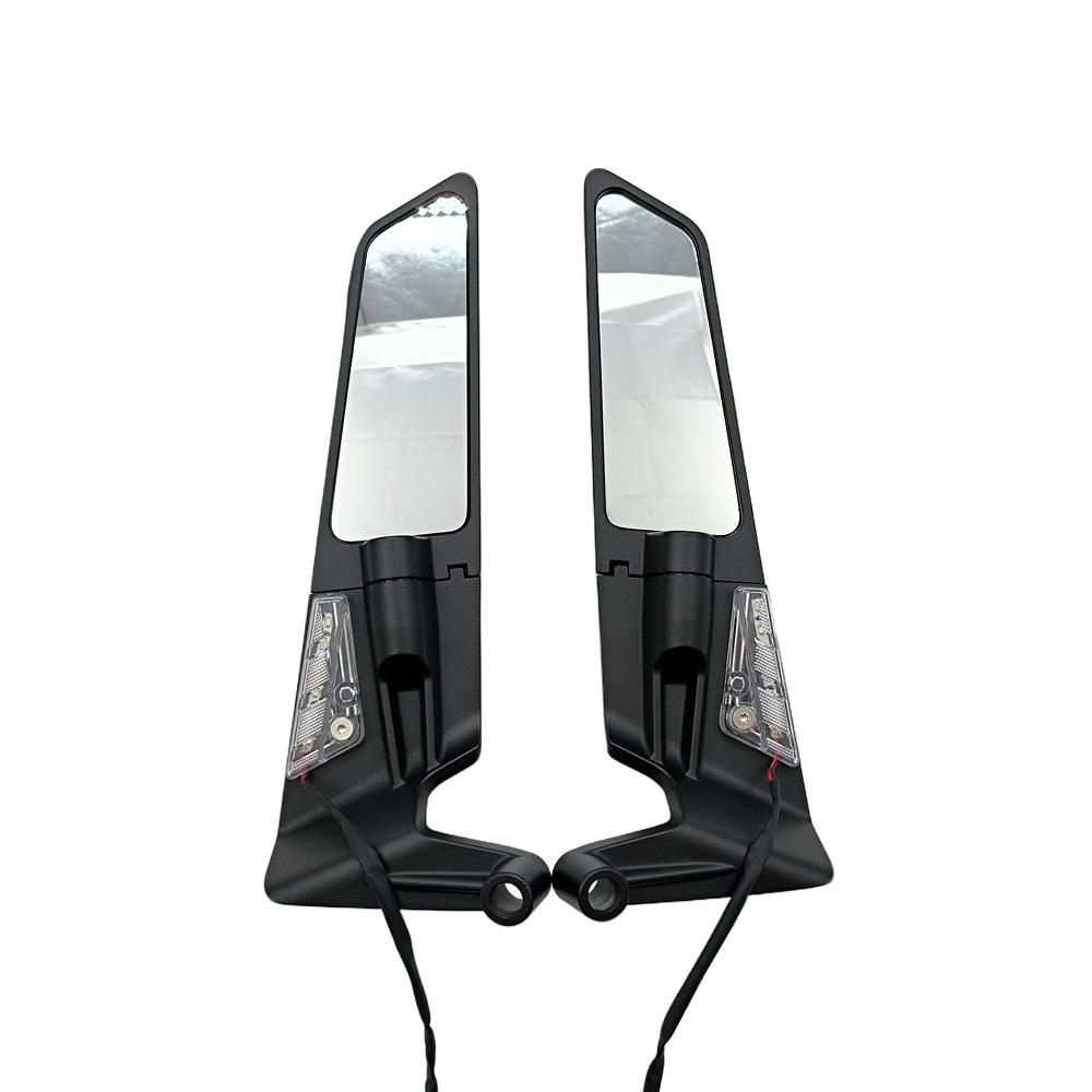 2 Pcs Universal Motorcycle Mirror Wind Wing Side Rearview Reversing Mirror For YAMAHA MT07 MT09/SP MT10/SP
