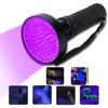 LED UV Light Lamp Torch Detector for Dog Urine Stains Ultraviolet Blacklight Outdoor Waterproof Aluminum 9-100 LED UV Flashlight