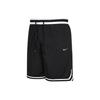 Contrast Stripe Detail Drawstring Straight Shorts Men Bottoms Black DR7229-010
