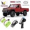 MN82 Toyota Licensed RC Off-Road Pickup Truck – 4WD Remote Control Rock Crawler