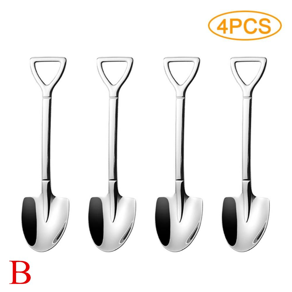 Watermelon Spoon Pure Titanium Tableware Stainless Steel Retro Shovel Dessert Spoon Coffee Spoon