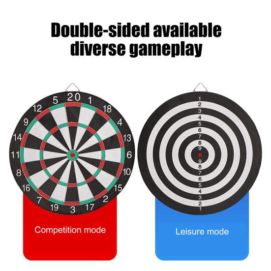 Dart Board Bristle Dartboard Steel Tip Dartboard Starter Set with Dart Party Play Game Toy for Kids And Adults
