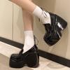 Chunky Platform Wedge Pumps For Women  New Spring Summer Goth Punk Lolita Mary Janes Women Shoes Party Comfy Ladie Loafers