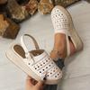 Fashion Women Sandals Hollow Out Breathable Slippers Summer Outdoor Causal Wear Shoes Bottom Casual Thong Sandals Sandalias De Mujer