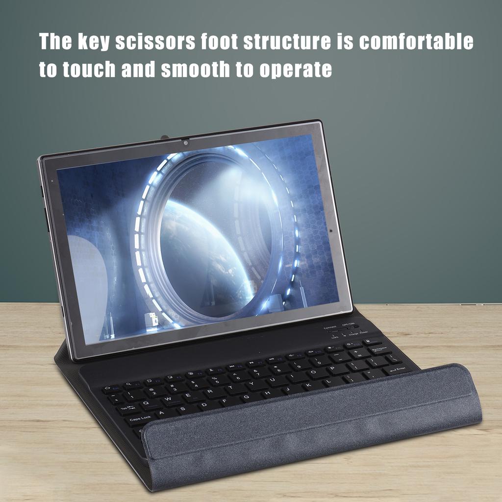 Universal 10.1-inch Tablet Case with BT Keyboard Magnetic Cover Protection Case Tablet Case 10in