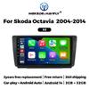 Android GPS Navigation & Bluetooth Car Player for Skoda Octavia '04-'14