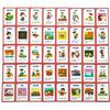 1 Set Sights Words Flash Cards Alphabet ABC English Words Spelling Preschool Learning