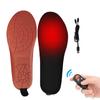 Rechargeable Heated Insoles Washable Waterproof Wireless Warmer 2000mAh High Concentration Low Temperature Battery