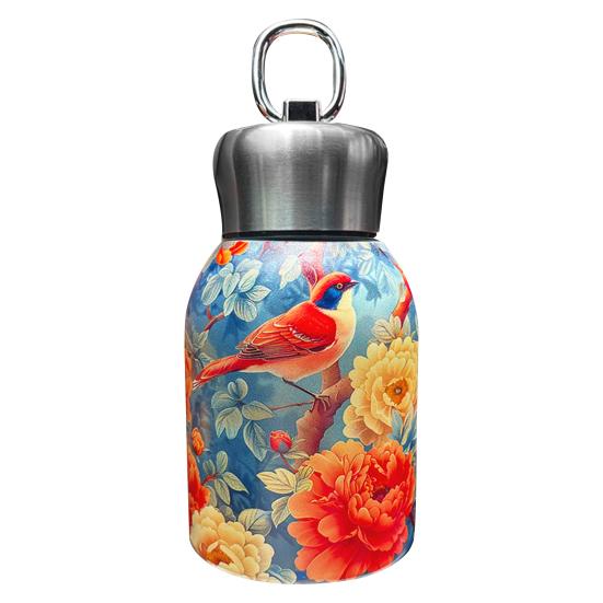 Portable Thermal Bottle Water Flask Mini Thermal Cup 300ml Insulated Tumbler for Hot Cold Drinks Leak-proof Travel Coffee Mug Gift