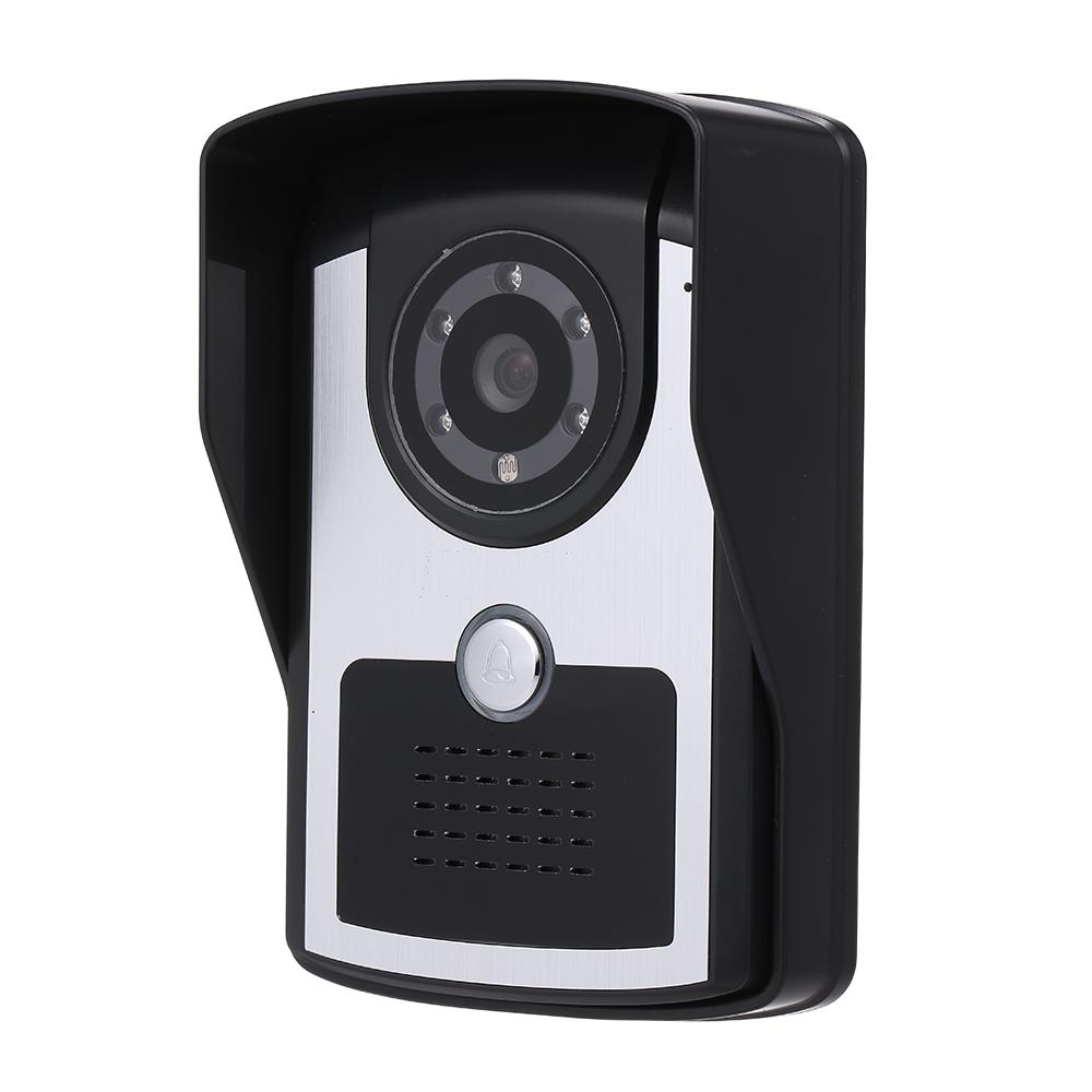 7 Inch Monitor HD Camera Video Door Phone Doorbell Intercom System IR Night Vision Wired Doorbell