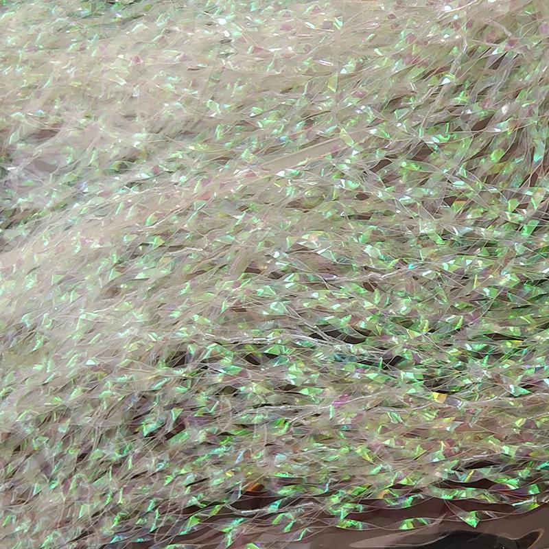 3Bundles 5g Flashabou Holographic Tinsel Fly Fishing Tying Crystal Flash String Jig Hook Lure Making Fishing Material