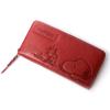 PEANUTS Snoopy FRIEND Round Zipper Long Wallet SNPY-73053 (red)