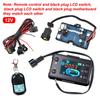 Car Accessories - Car Air Diesel Parking Heater LCD Monitor Switch Motherboard Harness 12V 5KW 5 Buttons For Vehicles Heating Replacement