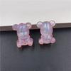 Home Party Supplies Acrylic Shimmer DIY Jewelry Accessories Creative Handmade 10pcs Beads Bear Necklace Making Materials Luminous Bracelet