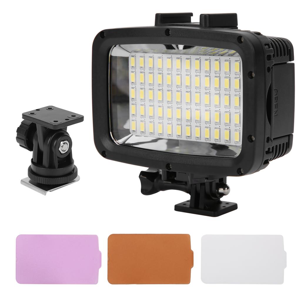 SL‑101 40M Waterproof Video Fill Light 5500‑6000K Photography PC SLR Camera LED Light