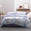 Mercury Ink Blue Flower Long-Staple Cotton Antibacterial Bedding Set