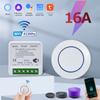 Tuya WiFi Smart Switch Modules 16A 433MHz Wireless Remote Control Relay Voice Control DIY Led Light Works With Alexa Google Home