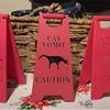 Funny Dog Vomit Sign Gift Warning Sign Fashion Cat Vomit Sign