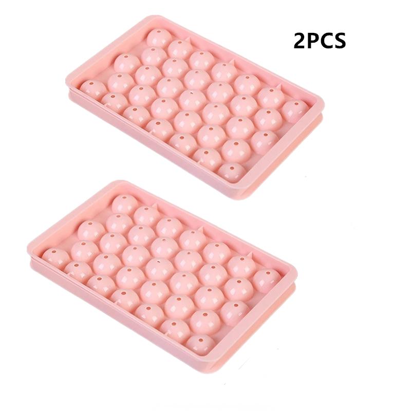 33 Ice Boll Hockey PP Mold Frozen Whiskey Ball Popsicle Ice Cube Tray Box Lollipop Making Gifts Kitchen Tools Accessories