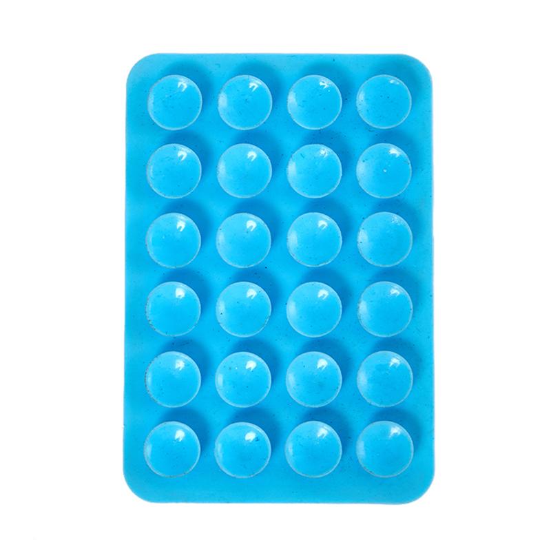 Silicone Suction Pad For Mobile Phone Fixture Suction Cup Backed Adhesive