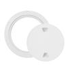 ABS Boat Deck Inspection Access Hatch Cover Non Slip Anti Corrosive Screw Out Round Plate(6in )
