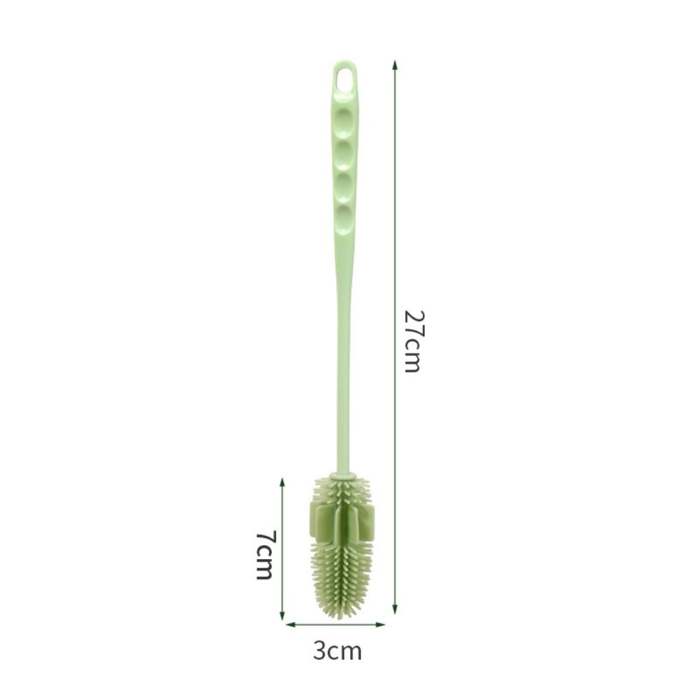 Portable Cup Brush Long Handle Bottle Brush New Sponge Brushes