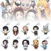 23Styles Anime Keyring Kimetsu No Yaiba Cute Kawaii Acrylic Keychain Demon Slayer Decoration Gifts