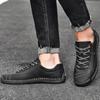 High Quality Mens Casual Shoes Handmade Leather Big 48 Male Comfortable Soft Sole Walking Shoes Non Slip Men Sneakers Big Size