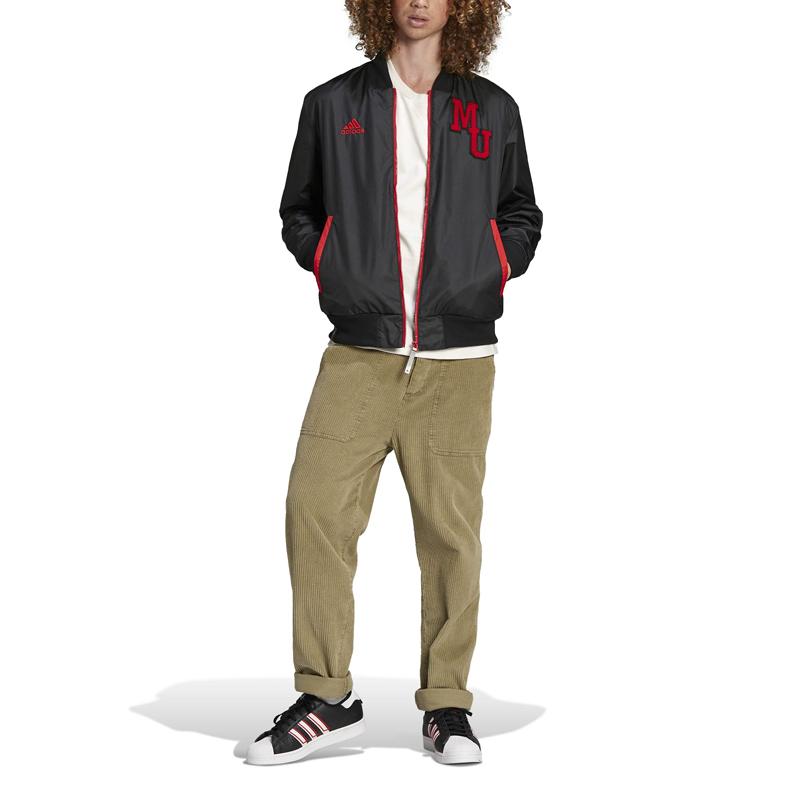 Adidas Manchester United Tiger Year Limited Edition Track Jacket Men Outerwear Black H63994