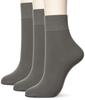 Stockings SOCKS Double Knit Ankle Length Loose Elastic FS5222 Haze Gray Cm [Atsugi] Women's 22.0-25.0
