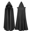 Halloween Medieval Hat Coat Gothic Coat Devil Wizard Cape Robe Cape