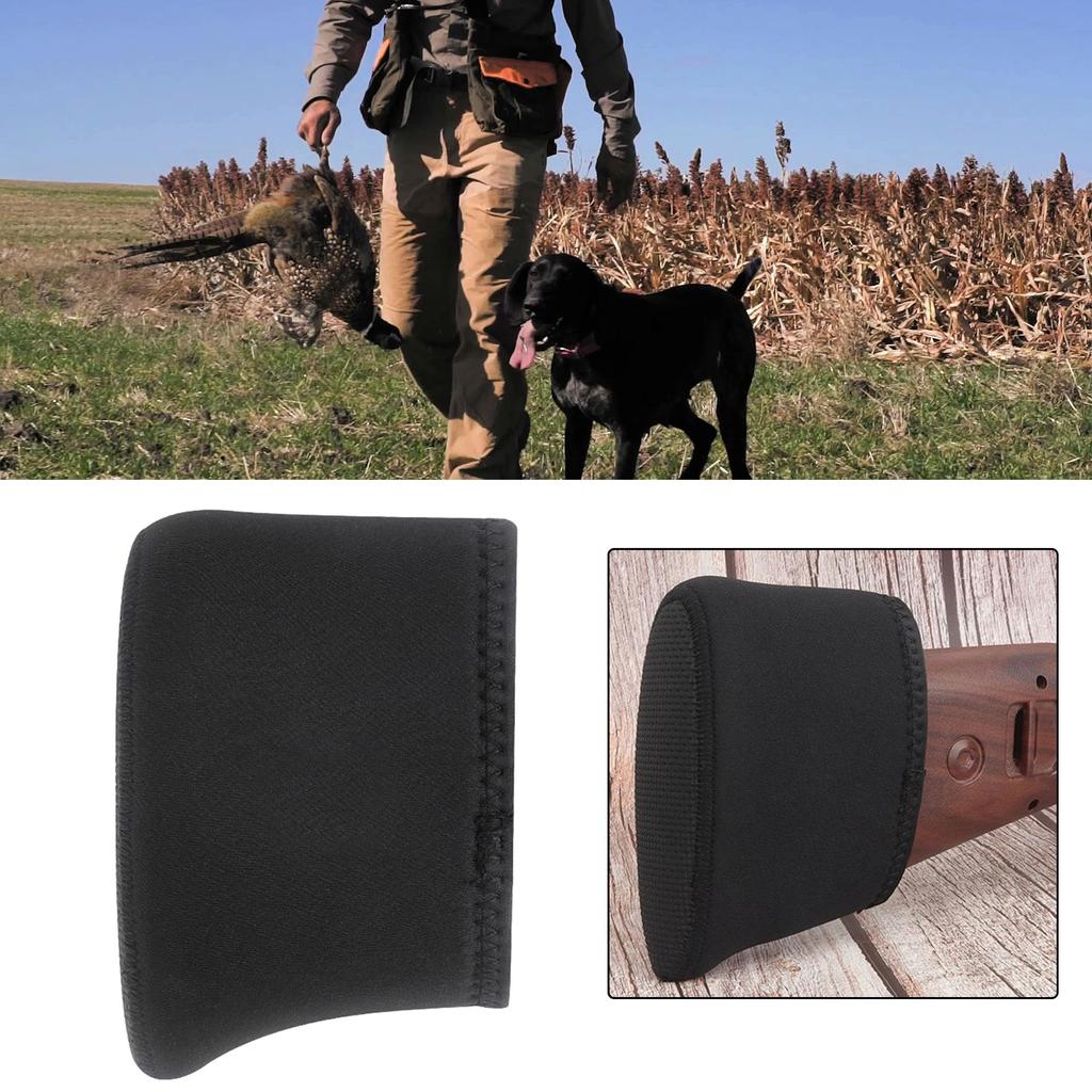 Shockproof Butt Cover Buttstock Cushion Protective Bag For Rifles Non-slip Tactic Outdoor Hunting Rifle Gun Butt Pouch