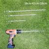 Stainless Steel Weed Cutter Weeder Garden Plants Loosening Spiral Drill Bit
