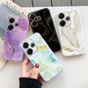 Marble Soft Silicone Case For Samsung A55 M35 S24 Redmi Note 13 Pro 13C 14 Xiaomi Poco C65 iPhone 15 Huawei Honor 200 Realme 9 Camera Shockproof Cover