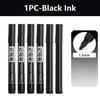 Red Blue Black Ink Waterproof Marker Pen 1.5mm Crude Nib Line Marking Pen Marker Pens  Student