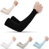 Exposed Thumb Summer Cooling Running Sportswear Outdoor Sport Arm Sleeves Arm Cover Sun Protection