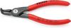 KNIPEX Precision Snap Ring Pliers for Curved 4821-J11 Holes, (SB)