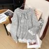 Sweater for Women Autumn Winter Thickened Warm Knitted Stretchy Long Sleeve Oversize Tops