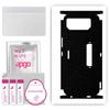 apgo Protective Skin Sticker for the Back+sides Compatible with Asus ROG Phone 6, Full Wrap Film, Foil, Vinyl - Pattern Matte Black
